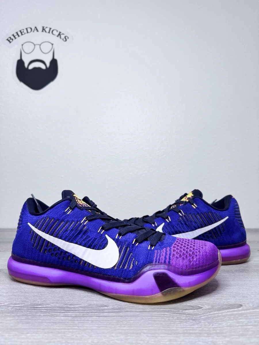 Nike Kobe X 10 Elite Opening Night Draft Pick High Top Men 8.5 Purple 747212-615 Nike Kobe 10 Elite Draft Pick | eBay main image 2
