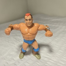 1991 Hasbro Titan Sports WWF Wrestling TATANKA Figure Vintage Toy