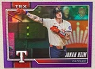 2026 Topps Series 1 #78 Jonah Heim Purple Rainbow Foil /250