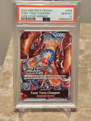 2023 One Piece Promos Tony Tony Chopper 3 on 3 Cup-Winner 006