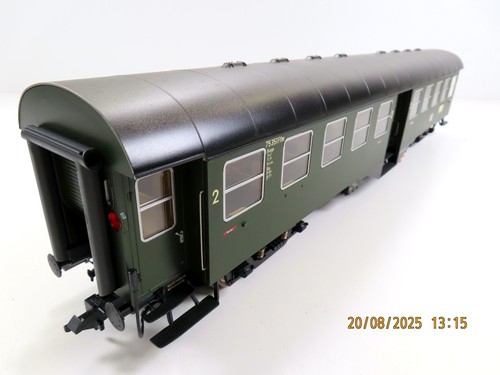 (1VB04) Hübner 20402 Spur 1  4-achsiger Umbauwagen B4yg der DB, OVP