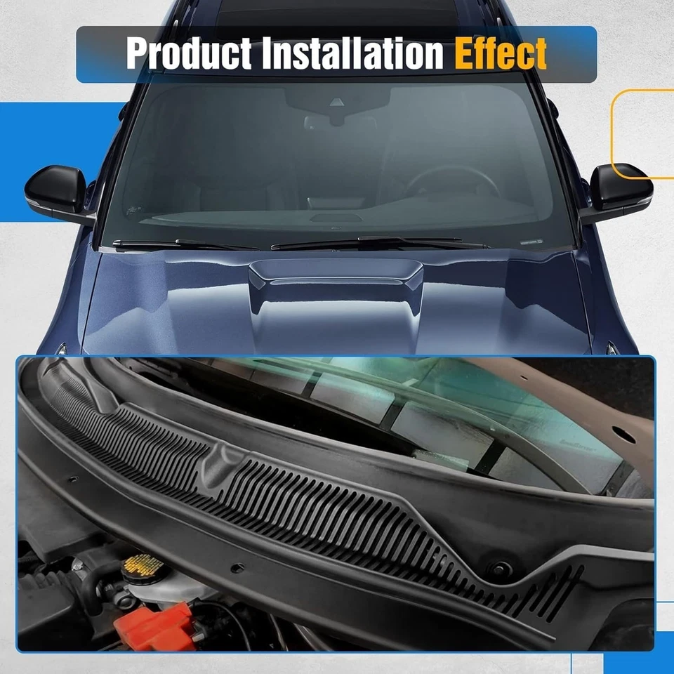 Fits For 2011-2019 Ford Explorer Windshield Cowl Grille Top Panel BB5Z78022A68AA - Image 3 of 4