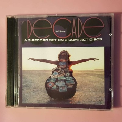 NEIL YOUNG decade D.A.T.A. AUSTRALIA EX/EX (2CD Album, Pop, Reprise)