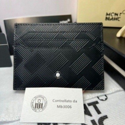 Exquisite Black MB Card Pack Real Leather Card Case Bank Card Holder #131768 US