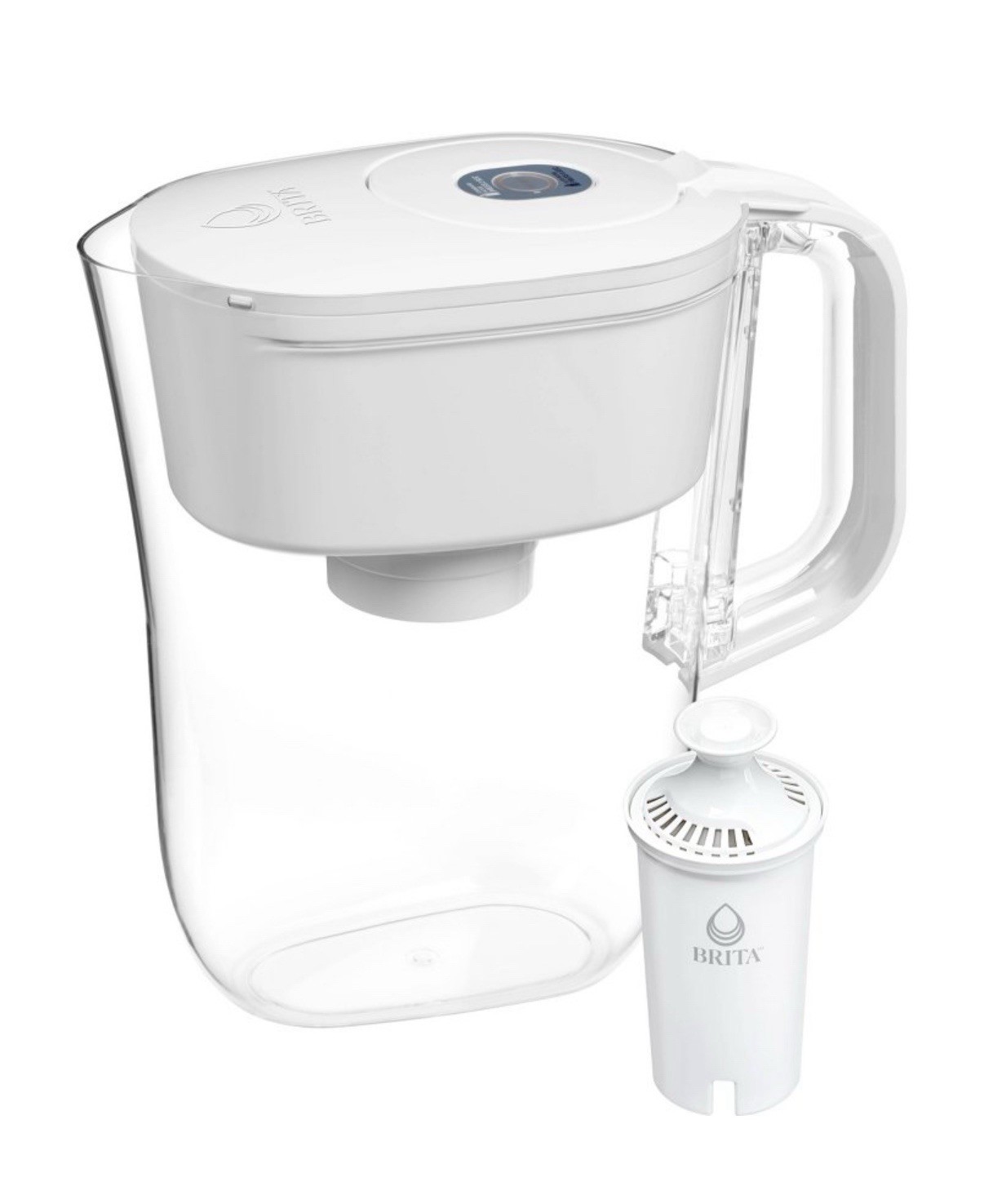 Brita Metro Water Filter Pitcher 6 Cup Capacity Bpa-Free Includes 1 Brita Filter
