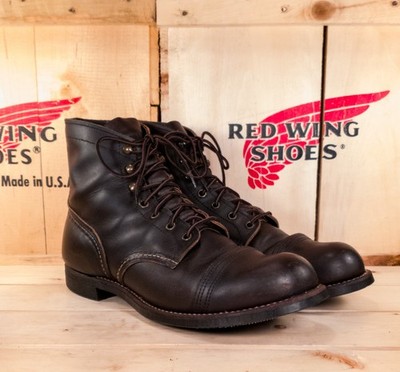 Red Wing 4606 Ebony Iron Rangers Size (USA)