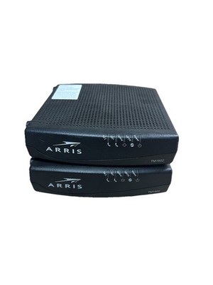 2X Arris TM1602A Docsis 3.0 Telephony Cable Modem  Charter Optimum Cablevision