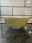 Read Description Pyrex Verde Avocado Green #443 Cinderella 2 1/2 Qt. Mixing Bowl