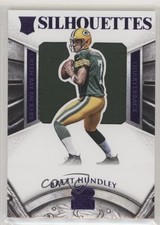 2015 Panini Crown Royale Rookie Silhouettes Purple 22/25 Brett Hundley #204 1o3