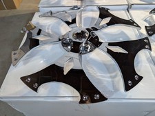 22 Chrome Spinners Rims Fit Any Wheels - Spinning Wheels - Free Install Kit