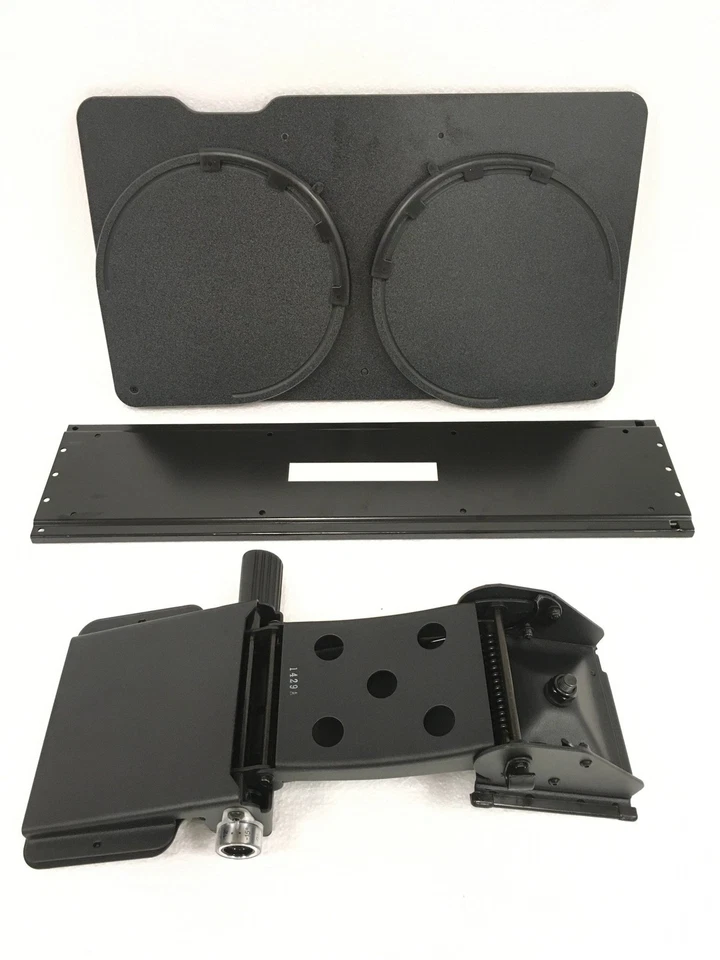 NEW Humanscale HSKBS0514 Black Keyboard and Mouse Tray Adjustable Mount, QTY - Image 4 of 4