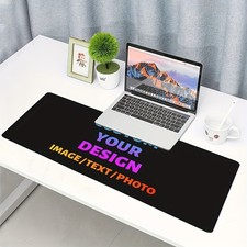 40 90cm1pc Customizable Large Mouse Pad with Image, Text, Photo - Non-Slip Rubbe