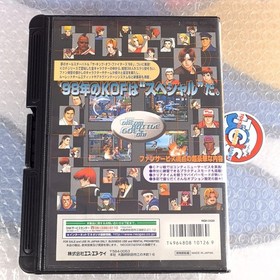 The King Of Fighters KOF 98 +Book Neo Geo AES /AES+ Japan SNK 1998 Original Game