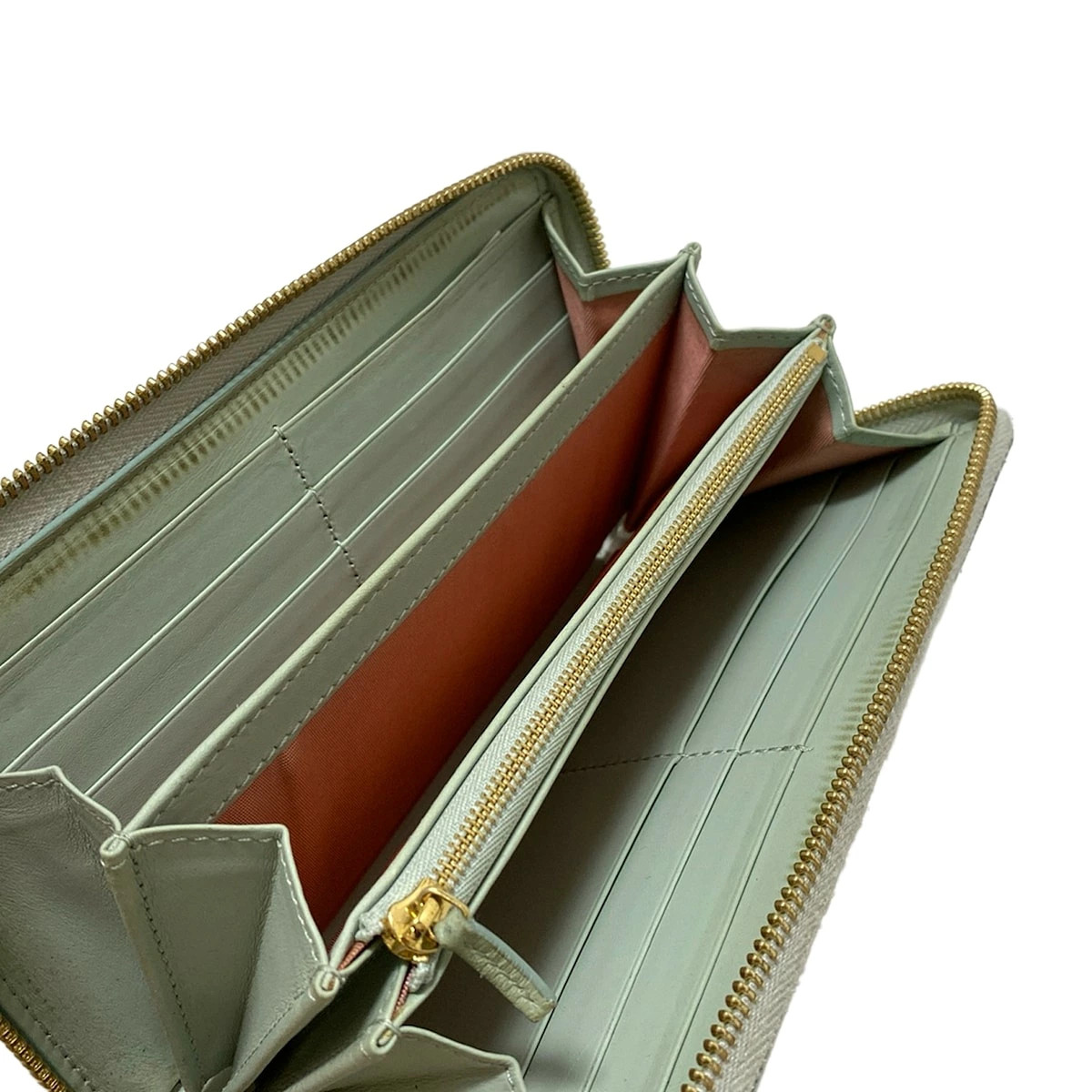 Gucci 772642 Script Python Zip Wallet Green Yello… - image 3