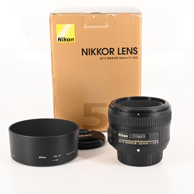 Nikon Nikkor AF-S 50mm f1.8 G SWM ASPH Lens AFS #666