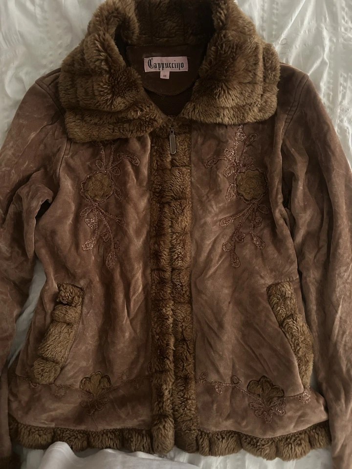 Chaqueta Abrigo Cappuccino M MARRÓN HACER OFERTA 🧥 Foto 3 de 4