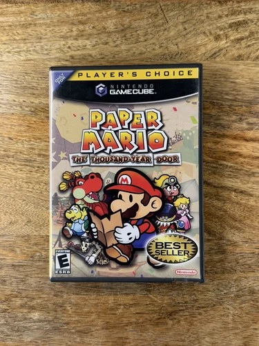 Paper Mario: The Thousand-Year Door (Nintendo GameCube) Complete - Authentic CIB