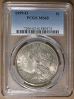$1 1899-O Morgan Silver Dollar PCGS MS62 New Orleans Mint * AvenueCoin