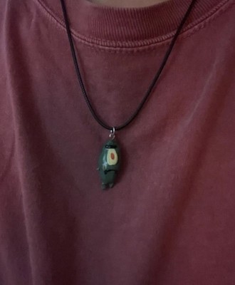 Plankton Necklace Spongebob Squarepants Themed Necklace Patrick Sandy Squidward