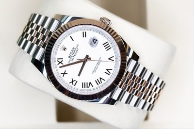 2026 Brand New Unworn Rolex Datejust 41 Rose Gold Two Tone