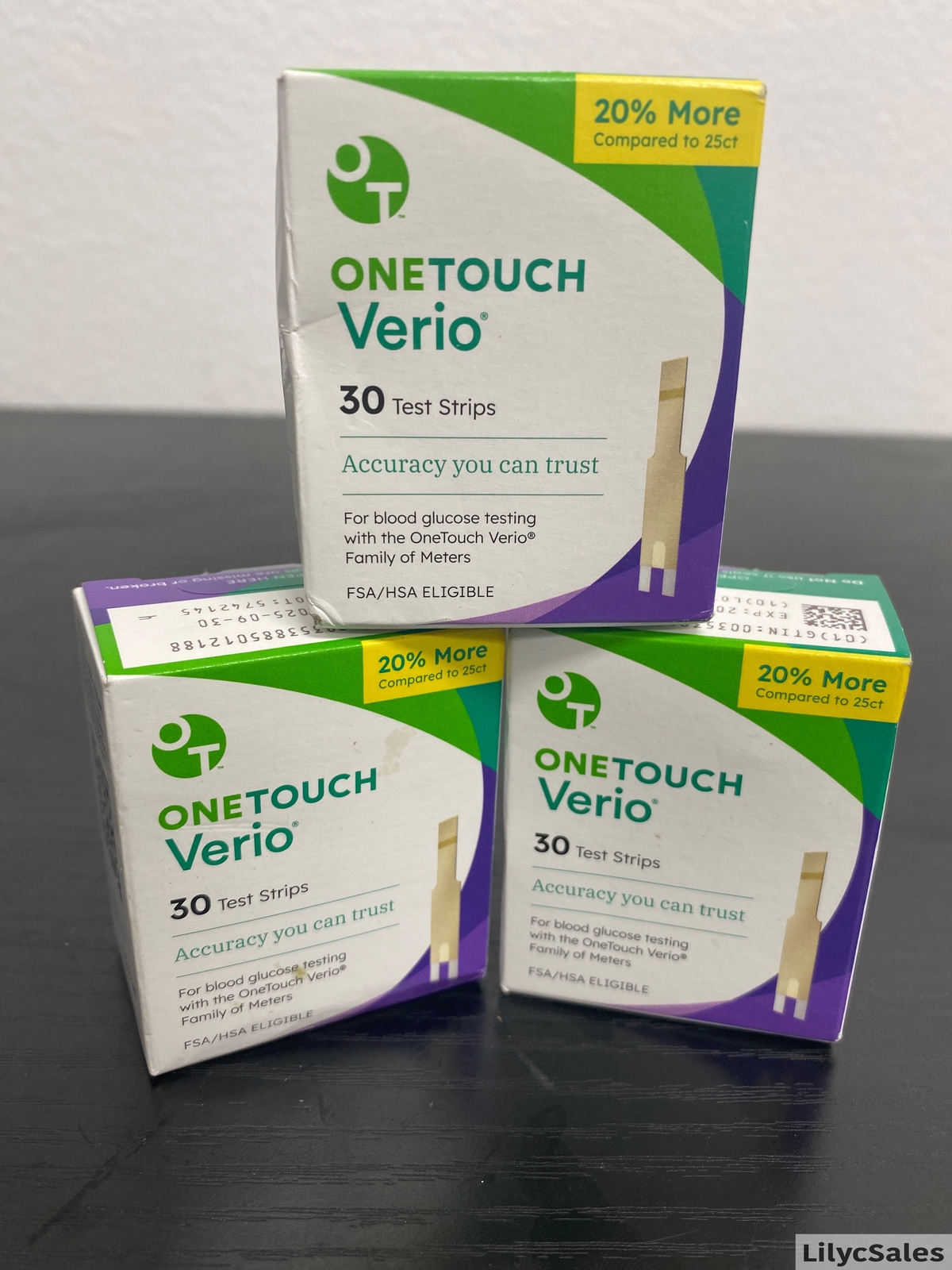 Verio Test Strips for Diabetes Value Pack 90 Coun eBay