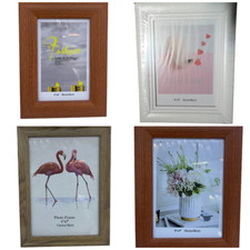 2er Set High Density Holz Bilderrahmen Fotorahmen 4x6 Zoll / 5x7 Zoll