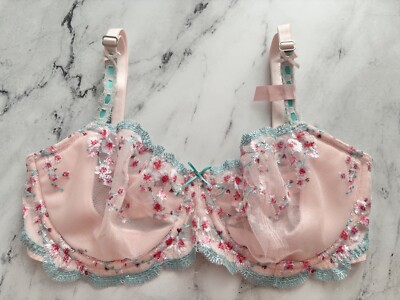 Victoria's Secret Nwt Dream Angels Unlined Uplift w/ Sling Cherry Blossom Bra