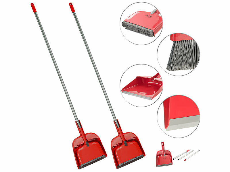 Kits de balayage 4 en 1 balai magique microfibre manche réglable pour maison et bureau