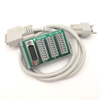 Yaskawa SBK-U-VBA-01(B) I/O Terminal Block And Cable Kit 26-Pin HD D-SUB 1 Meter