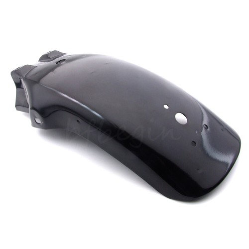 Black Motorcycle Rear Fender Mudguard Metal For Yamaha Virago V-Star 650 Honda - Picture 13 of 13