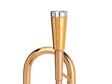 Booster for Trumpet Mouthpiece CONE. KGUBrass. 24K Gold Plated
