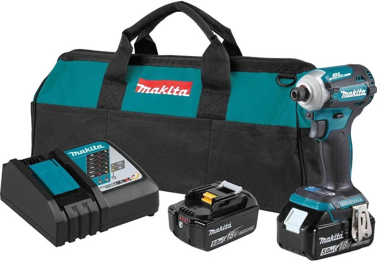 backup Køre ud flaskehals Makita XDT16T 18V LXT Lithium-Ion Brushless Cordless Impact Driver Kit |  eBay