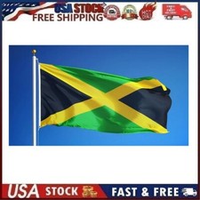 Jamaica National Flag Banner Flags For Garden, Home Flag, Outdoor 3'x5'