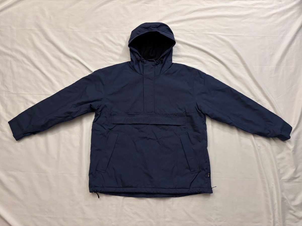 Carhartt WIP men's Visner Cordura pullover lined anorak jacket