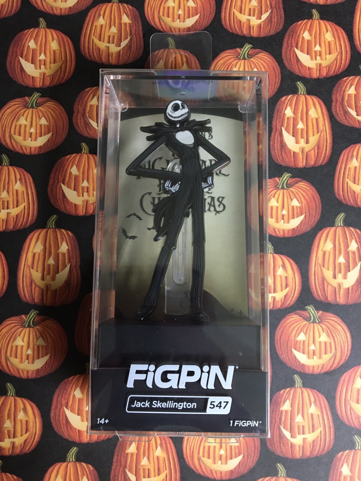 Jack Skellington Fig Pin New In Box