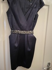 COAST Dress - Size UK12 - Blue -Navy