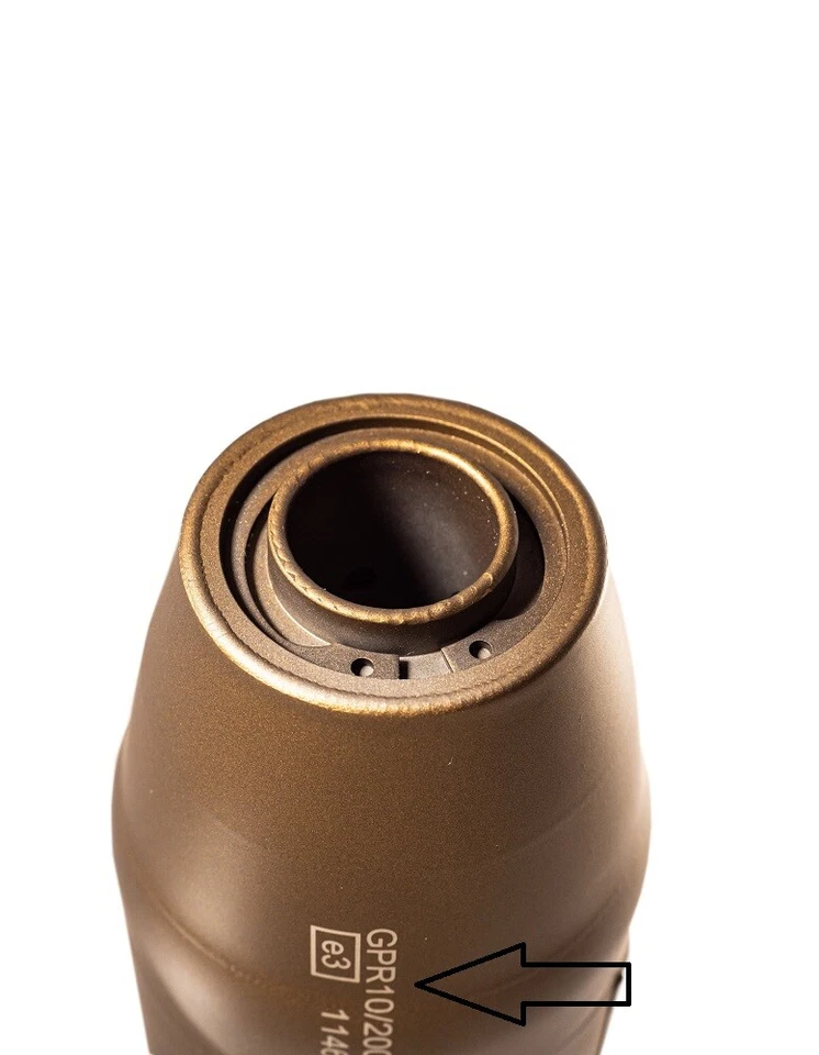 Silenciador doble Bmw R 100 Rs-Rt-Cs-S 1976-1984 GPR Deeptone Bronze Café Racer Foto 3 de 3