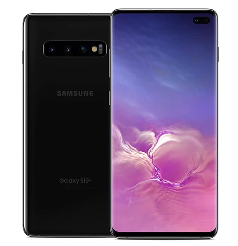 Samsung Galaxy S10+ PLUS G975U1 128G Factory Unlocked Smartphones Open Box Black - Afbeelding 2 van 7