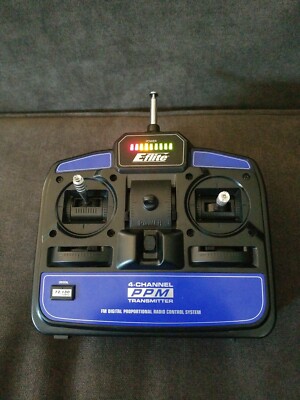 E-Flite 4-Channel PPM Transmitter - Model E8 Exc Cond