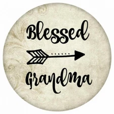 Snap Jewelry Blessed Grandma Ceramic 18-20mm Fits Ginger Charms Accessories New
