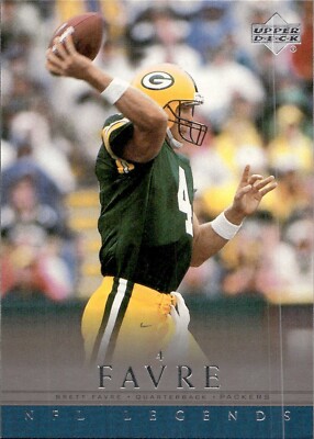 Brett Favre - 2000 Upper Deck NFL Legends #4