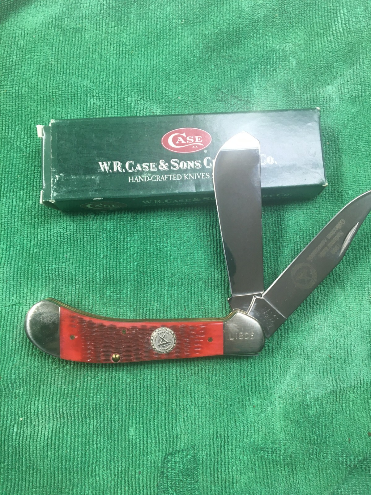 CASE XX Jumbo Saddlehorn Trapper 1999 NKCA knife eBay
