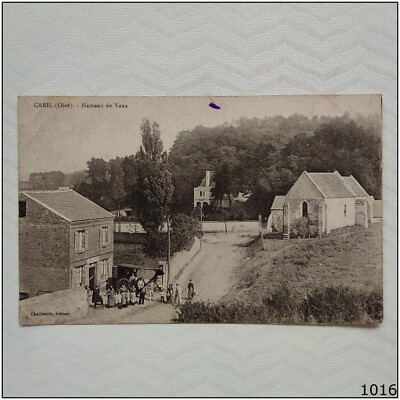 Creil Oise Hameau de Vaux Vintage Postcard (P1016)
