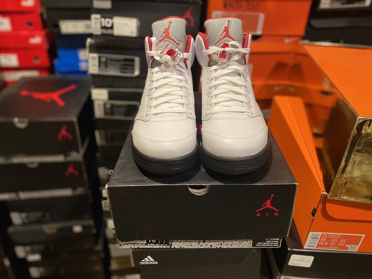 Air Jordan 5 Retro Fire Red 2013 - Size 10 - 136027 100 | eBay display picture 1