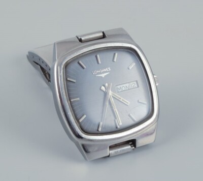 Longines ''Conquest Automatic'' Herren Armbanduhr. . Ca. 1970.