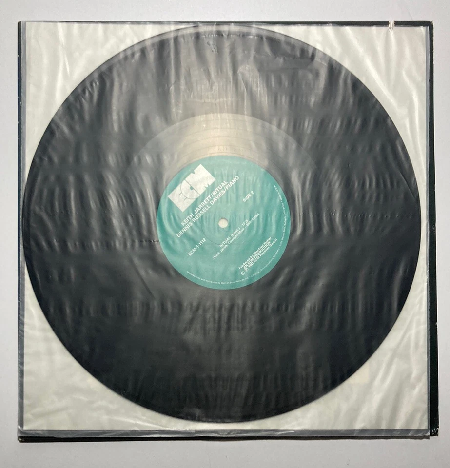 DENNIS RUSSELL DAVIES Piano•Keith Jarrett: Ritual ~Vinyl LP ECM-1-1112 Classical - Image 3 of 4