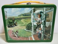 John Deere  Limited (Third in a Series)  "Retro"  "Dinner Time" Lunch Box #92711