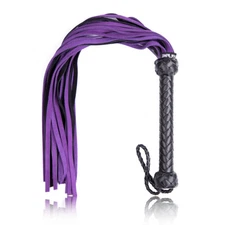 PU Leather Tassels Spanking Whip Flogger Paddle Torture Slaves Cosplay Game