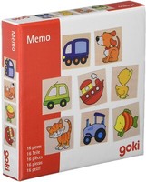 Goki 56698 Memospiel Mein Erstes Memo Bunt