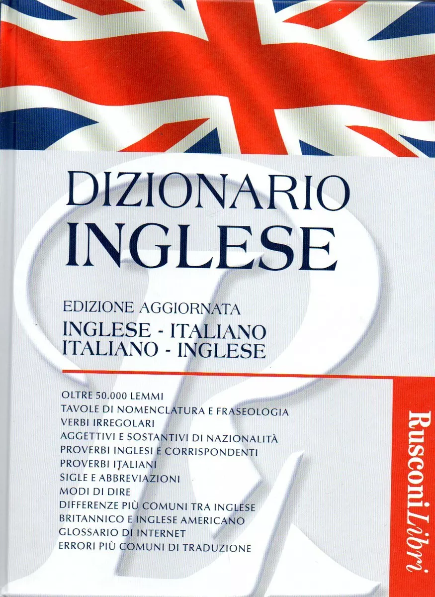 DIZIONARIO INGLESE ITALIANO - Rusconi libri - Vocabolario - lingue